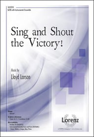 Sing and Shout the Victory! SATB choral sheet music cover Thumbnail